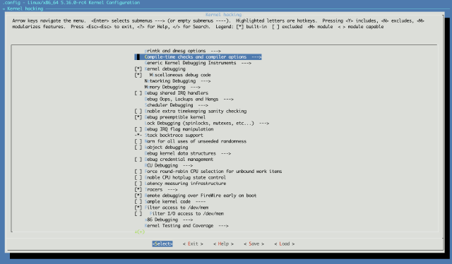 Menu Config